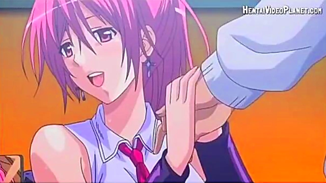 Teasing Anime Girls Seduce in Public for Sperm-Filled Arousal Scene