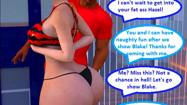 Cucked Husband Watches Hotwife's Big-Ass Cheating Session & Humiliation Creampie