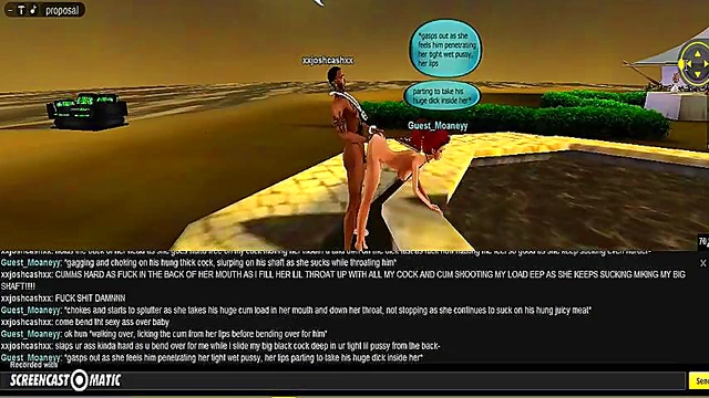 Moaneyy Wedding Room – 3D Anime Couple Enjoy Intimate Game Night Fun