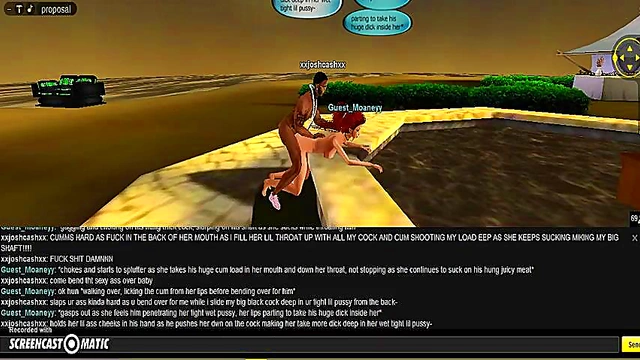 Moaneyy Wedding Room – 3D Anime Couple Enjoy Intimate Game Night Fun