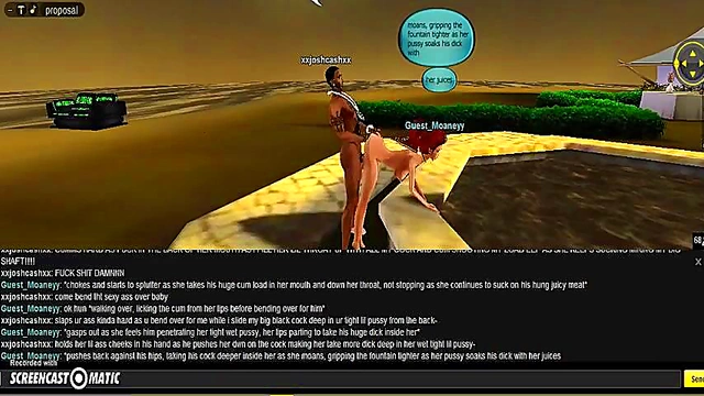 Moaneyy Wedding Room – 3D Anime Couple Enjoy Intimate Game Night Fun