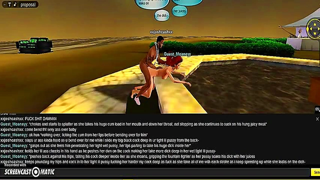 Moaneyy Wedding Room – 3D Anime Couple Enjoy Intimate Game Night Fun