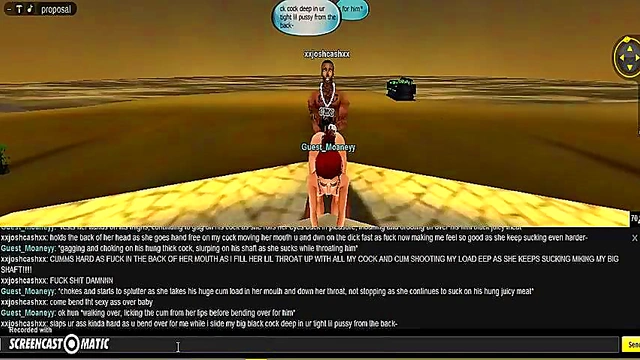 Moaneyy Wedding Room – 3D Anime Couple Enjoy Intimate Game Night Fun