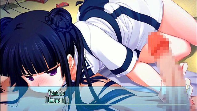 School-Girl Handjob Fantasy – Majikoi Anime Seduction