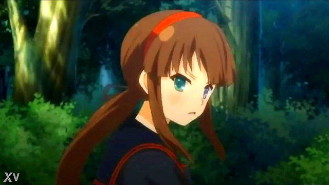 Cute Anime Chick Teases With Seductive Moves In Sexy Outfit