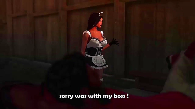 Family Farm Fantasy – 3D Anime Couple’s steamy Second Life Encounter