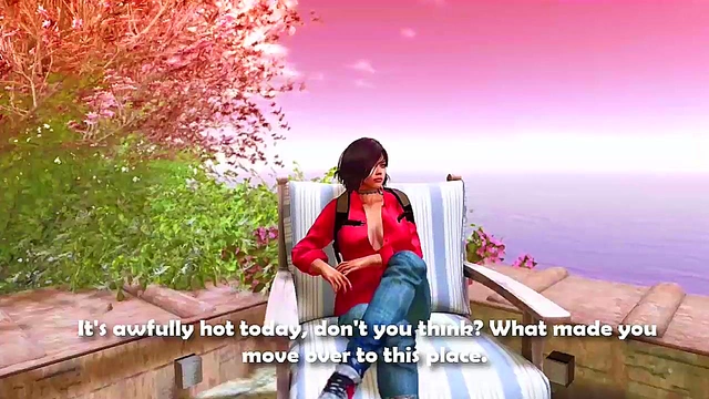 Family Farm Fantasy – 3D Anime Couple’s steamy Second Life Encounter