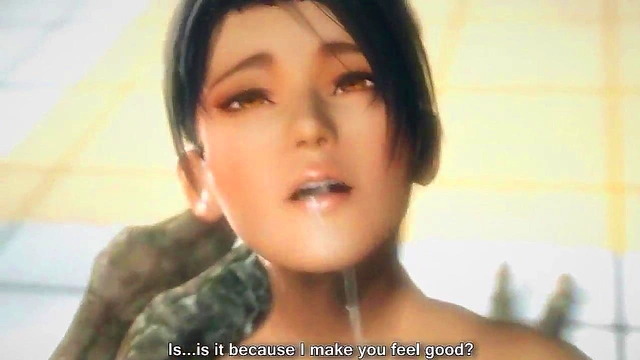 Japanese Kunoichi Seduces With CG Anime Sex Fantasy