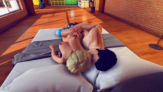 Hetero 3D Anime Couple Engage in Virtual Sex Adventure