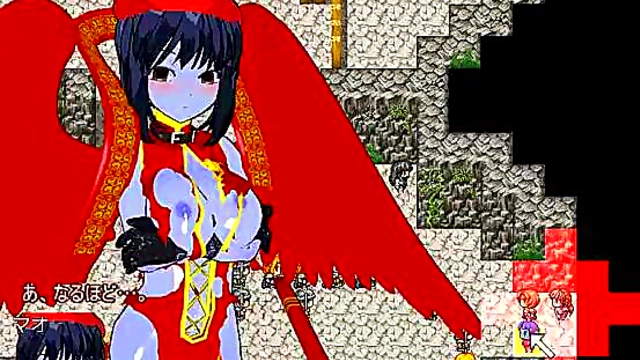 Hentai Game Hero Gets Slow Oral Pleasure From Cute Anime Girl