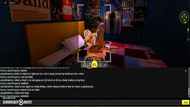 Taylor Blue Room – 3D Anime Game Sex Adventure With IMVU Characters