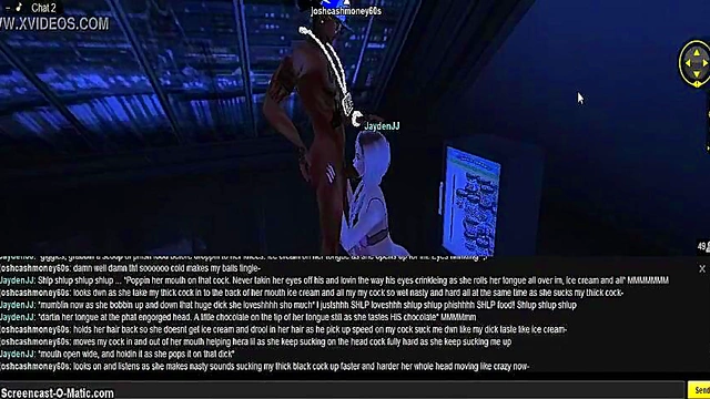 3D Anime Chick Sucks Dick In Her Room For Game-Loving Fans