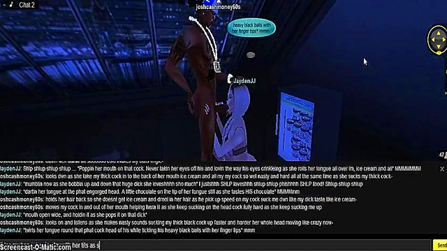 3D Anime Chick Sucks Dick In Her Room For Game-Loving Fans