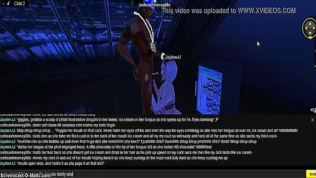 3D Anime Chick Sucks Dick In Her Room For Game-Loving Fans