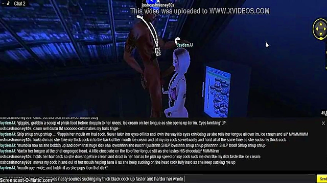 3D Anime Chick Sucks Dick In Her Room For Game-Loving Fans