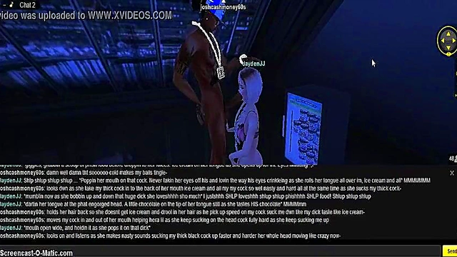 3D Anime Chick Sucks Dick In Her Room For Game-Loving Fans