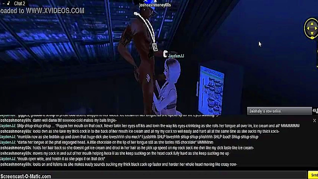 3D Anime Chick Sucks Dick In Her Room For Game-Loving Fans