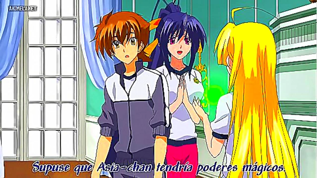 Horny Anime Chick Gets Ecchi Fun With DxD Action