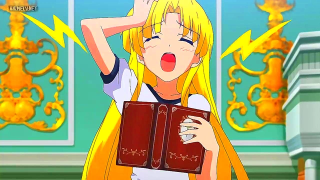 Horny Anime Chick Gets Ecchi Fun With DxD Action