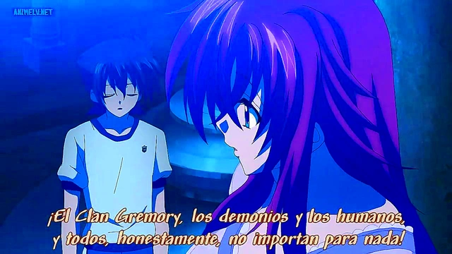 Horny Anime Chick Gets Ecchi Fun With DxD Action