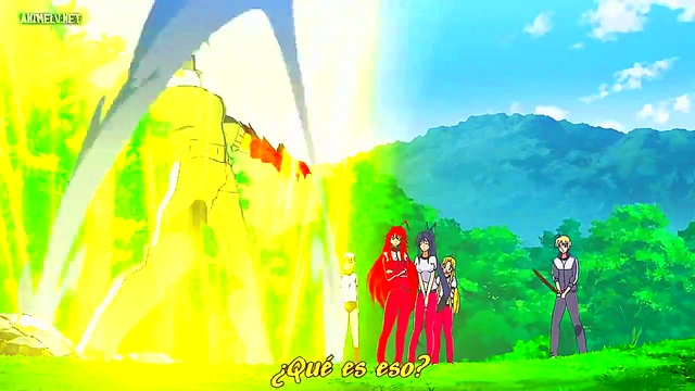 Horny Anime Chick Gets Ecchi Fun With DxD Action