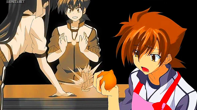 Horny Anime Chick Gets Ecchi Fun With DxD Action