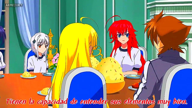 Horny Anime Chick Gets Ecchi Fun With DxD Action