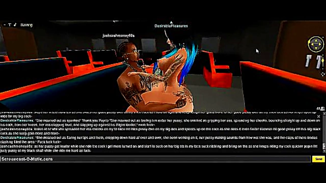 Hentai Game IMVU – 3D Couple Enjoy Intense DP Train Action