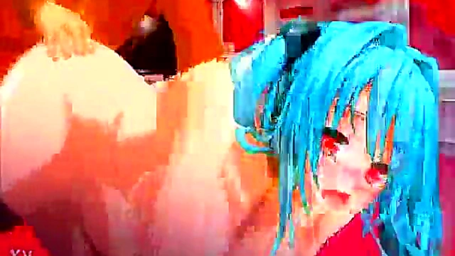 Hatsune Miku Anime Oppai Action With Hentai Fun