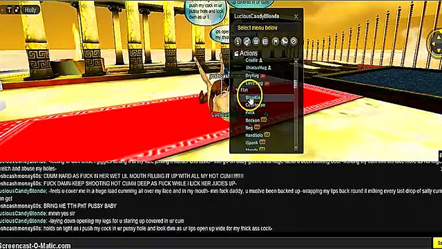 Blonde Greek Goddess Fucks In 3D Anime Porn Game Action