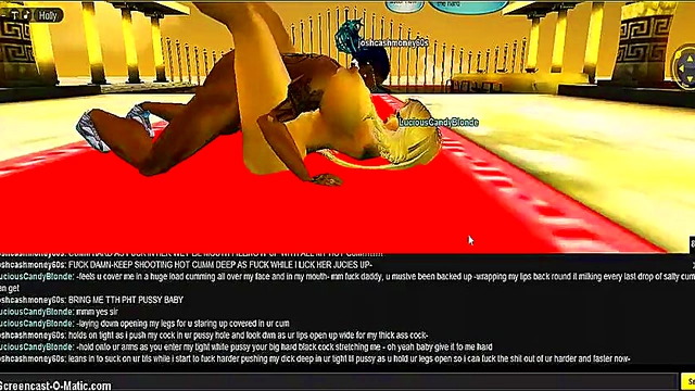 Blonde Greek Goddess Fucks In 3D Anime Porn Game Action