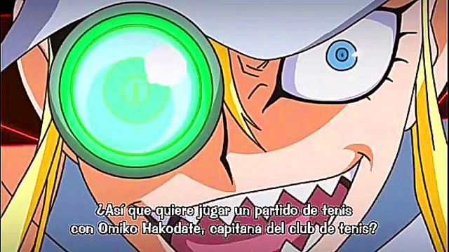 Cute Anime Teen Enjoying Ecchi Fun With Shonen Hero