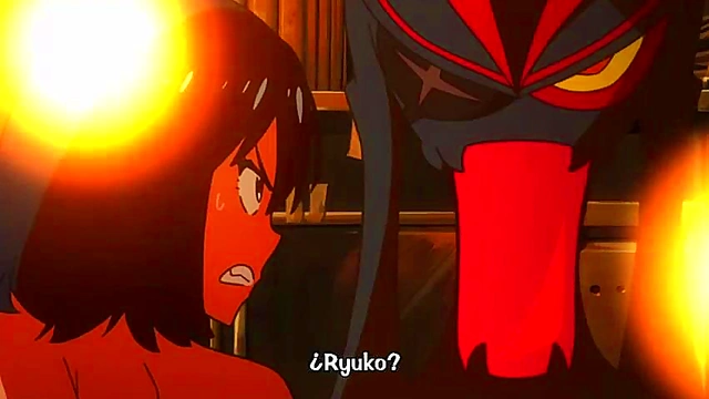 Cute Anime Teen Enjoying Ecchi Fun With Shonen Hero