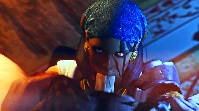 Isabela the Pirate Siren Deepthroats & Swallows in 3D Hentai Cartoon