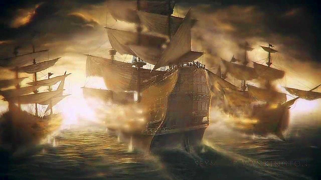 Isabela the Pirate Siren Deepthroats & Swallows in 3D Hentai Cartoon