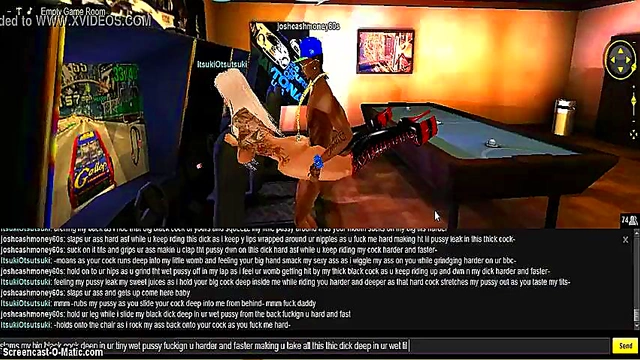 Suki's Game Room – 3D Anime Cutie Gets Steamy With Virtual Lover