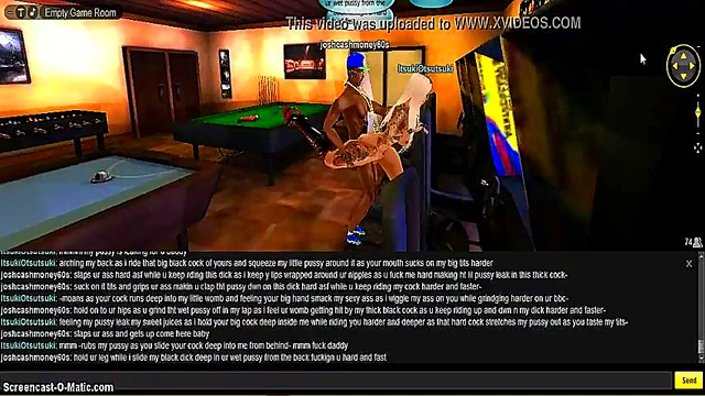 Suki's Game Room – 3D Anime Cutie Gets Steamy With Virtual Lover