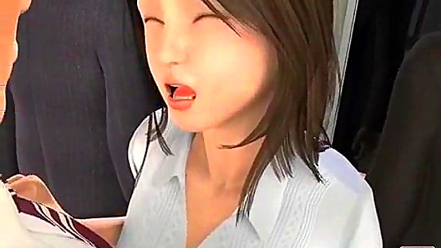 3D Hentai Couple Engages in Intense Sexual Encounter