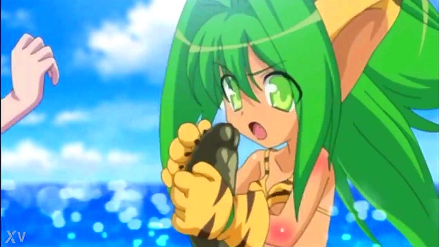 Queen's Gate Spiral Chaos – Anime Queen Seduces In Ecchi Cutscene