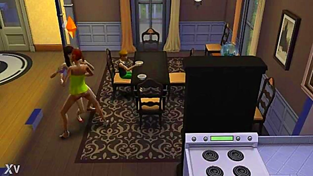 Hot Lesbo Sims Anime Action With Sexy Cartoon Girls