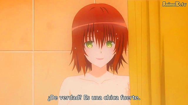 Hot Anime Chick Gets Naughty in To Love-Ru Darkness Episode 3