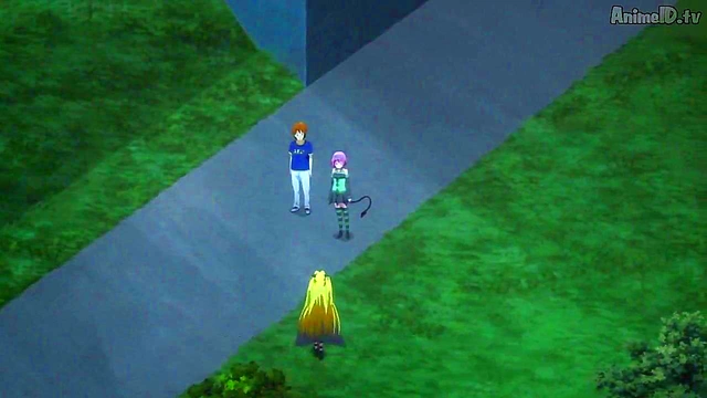 Hot Anime Chick Gets Naughty in To Love-Ru Darkness Episode 3