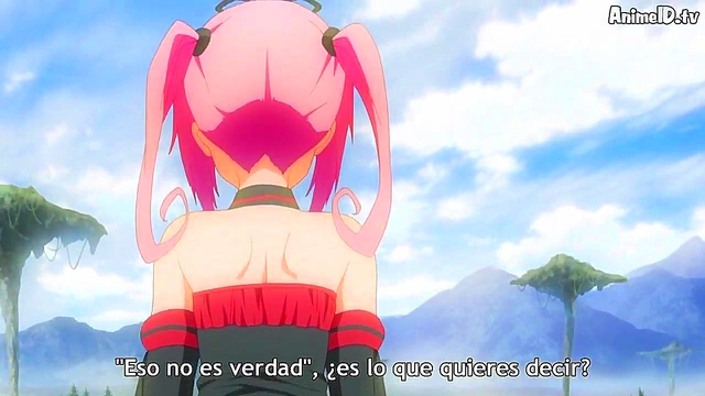 Hot Anime Chick Gets Naughty in To Love-Ru Darkness Episode 3