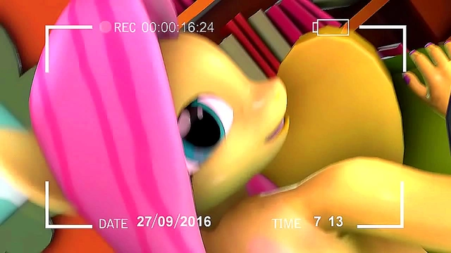 Intimate Home Movie Moments – 3D Hentai Couple Caught On Camera