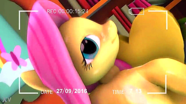 Intimate Home Movie Moments – 3D Hentai Couple Caught On Camera