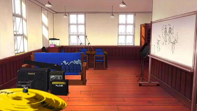 K-ON! Anime Girls Rock Out With Sexy Music Performance