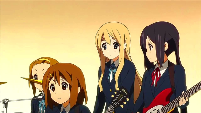 K-ON! Anime Girls Rock Out With Sexy Music Performance