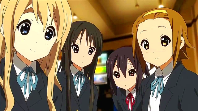 K-ON! Anime Girls Rock Out With Sexy Music Performance