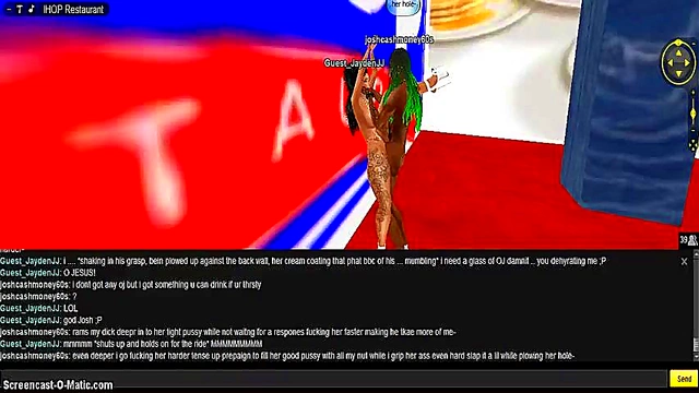 Jayden Ihop Seduces in 3D Anime Game for Intense IMVU Porn Adventure