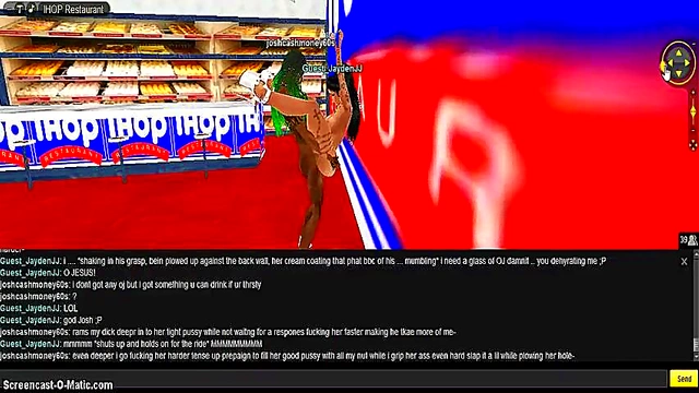 Jayden Ihop Seduces in 3D Anime Game for Intense IMVU Porn Adventure